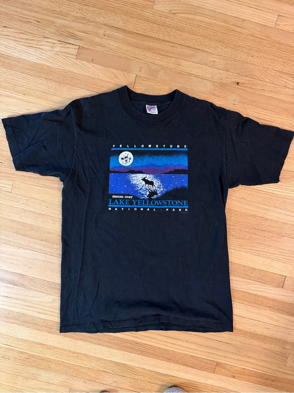 Vintage 1985 Yellowstone T-Shirt Jerzees L